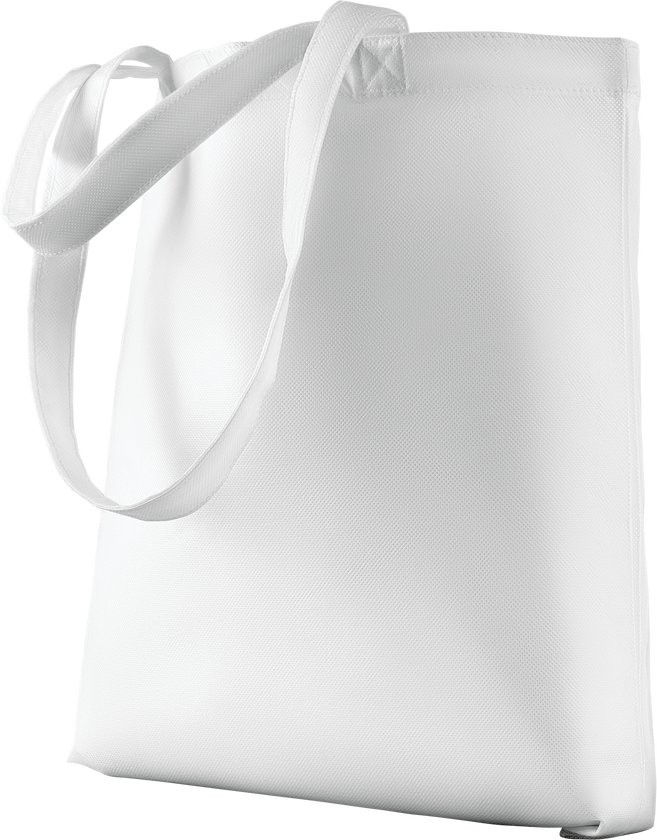 White  Bag Mockup with Handle 